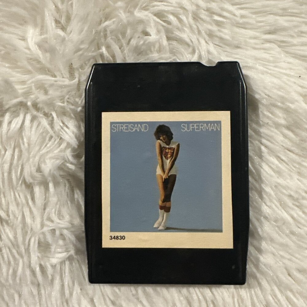 Barbra Streisand Superman Columbia 8 Track Stereo Tape Working